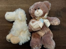2 Plüschtiere neu