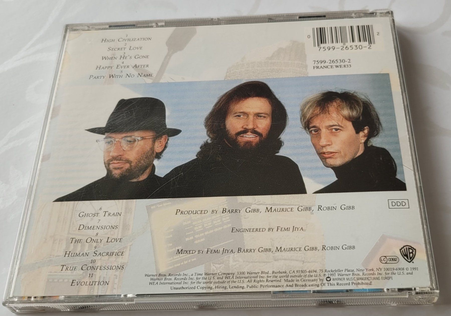 CDs: Bee Gees - High civilization - CD – Gebraucht aus Zürich von fourpaws 1