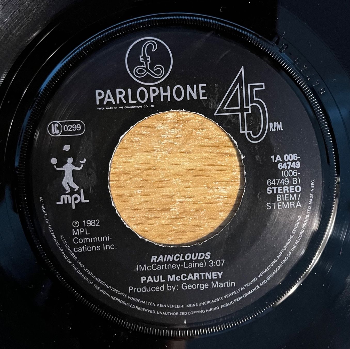 Dischi in vinile: PAUL McCARTNEY - EBONY AND IVORY – Usato da Bussigny venduto da vinyl-pas-cher 3