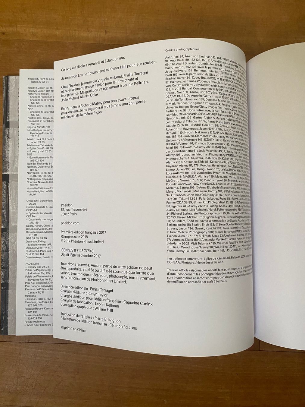 Libri: Buch "BOIS" Phaidon William Hall – Usato da Zürich venduto da fritzfranzantoni 9
