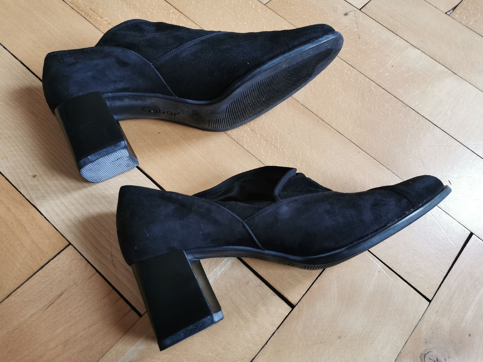 Gabor Scarpe da donna: Gabor Stiefeletten, Wildleder, Echtleder, Grösse 39 – Usato da Zürich venduto da Hibiskus3 4