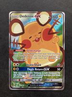 Dedenne GX promo UNB195a full art Pokémon English card