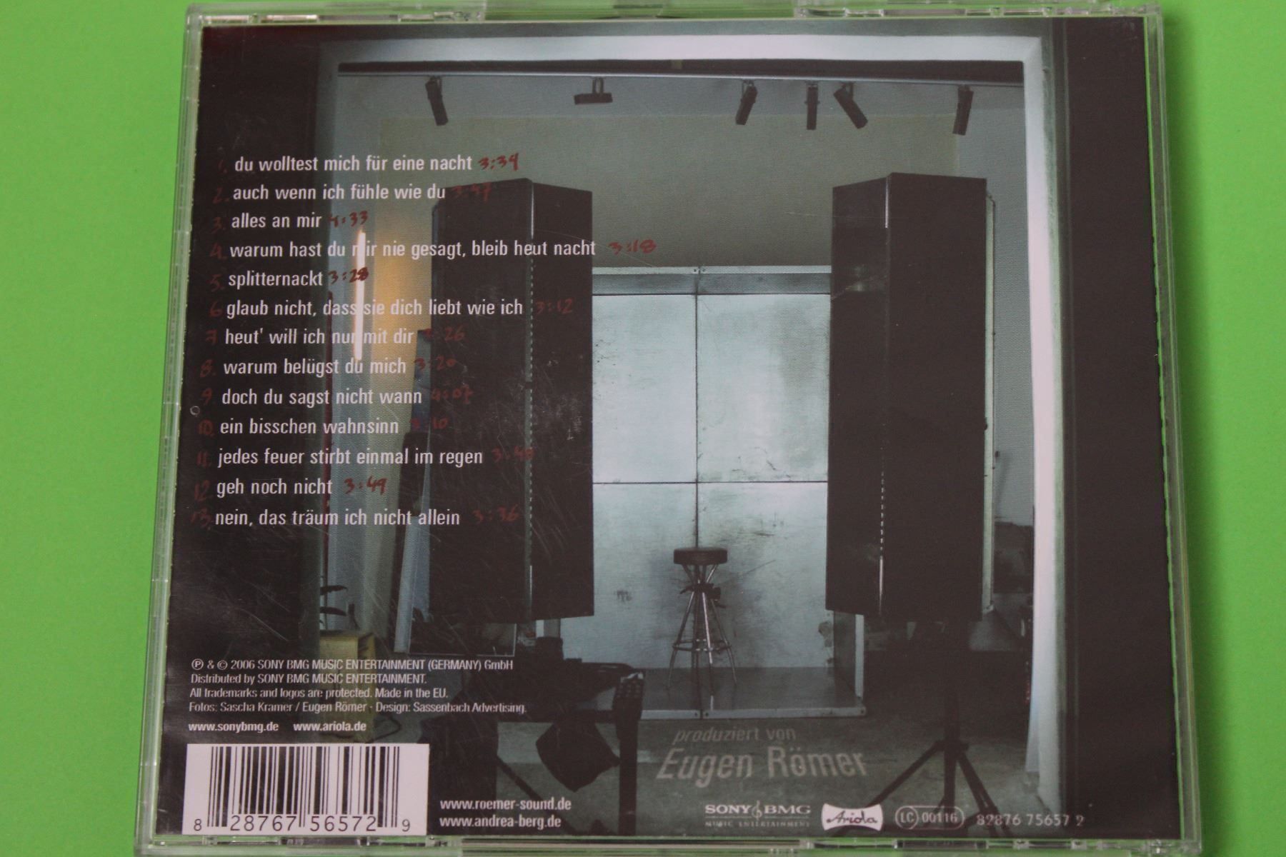 CDs: ANDREA BERG - SPLITTERNACKT CD 2006 – Gebraucht aus Tübach von JamesStone 1