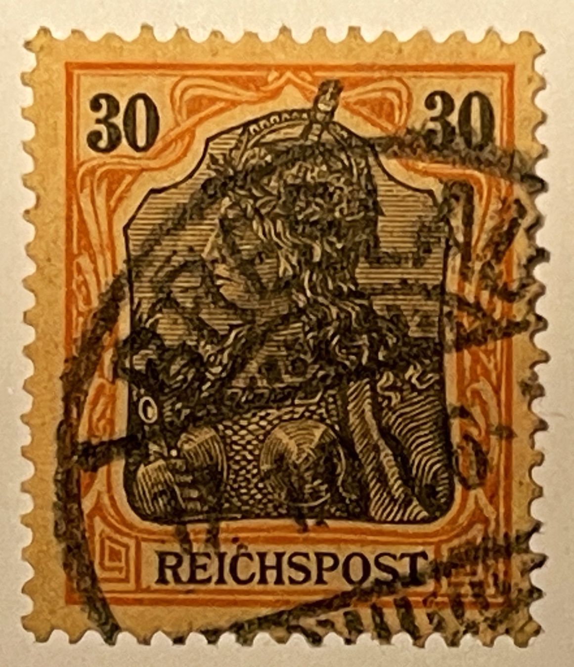 Tutti i francobolli: Deutsches Reich 30 Pfennig – Usato da Oftringen venduto da Vucki 1