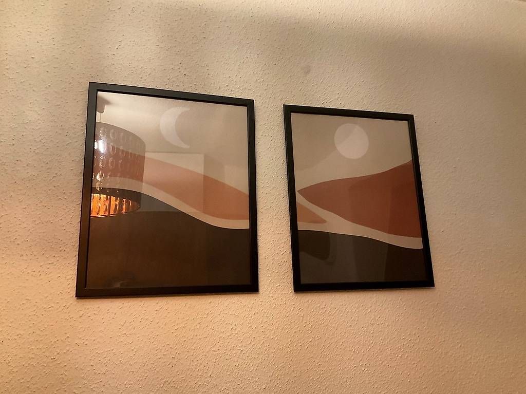 Poster & Bilder: 2 abstract framed prints - set – Gebraucht aus Zurich von sof_pz8l 2
