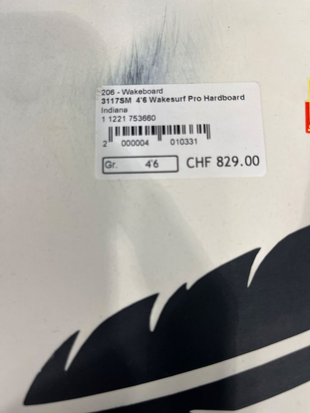 Indiana Tavole da surf e di nuoto: Indiana, Wakesurf Pro 4`6 – Nuovo e nell'imballaggio originale da Hinwil venduto da Sport-trend-shop 4
