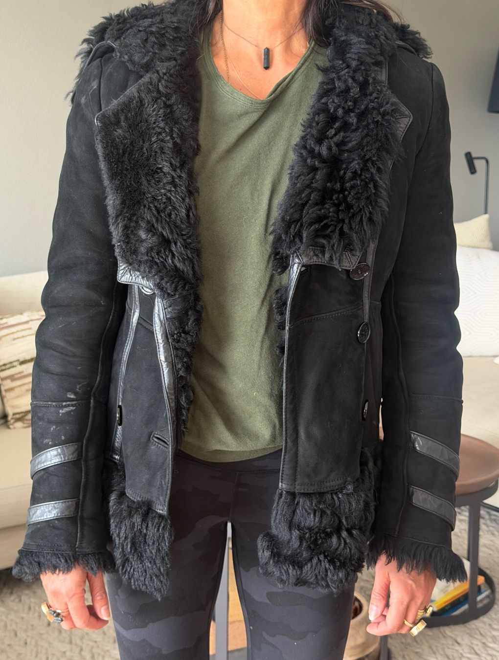 Patrizia Pepe Giacche: Lammfell Jacke Patrizia Pepe Gr IT40 – Usato da Erlenbach ZH venduto da Pocahoney 7