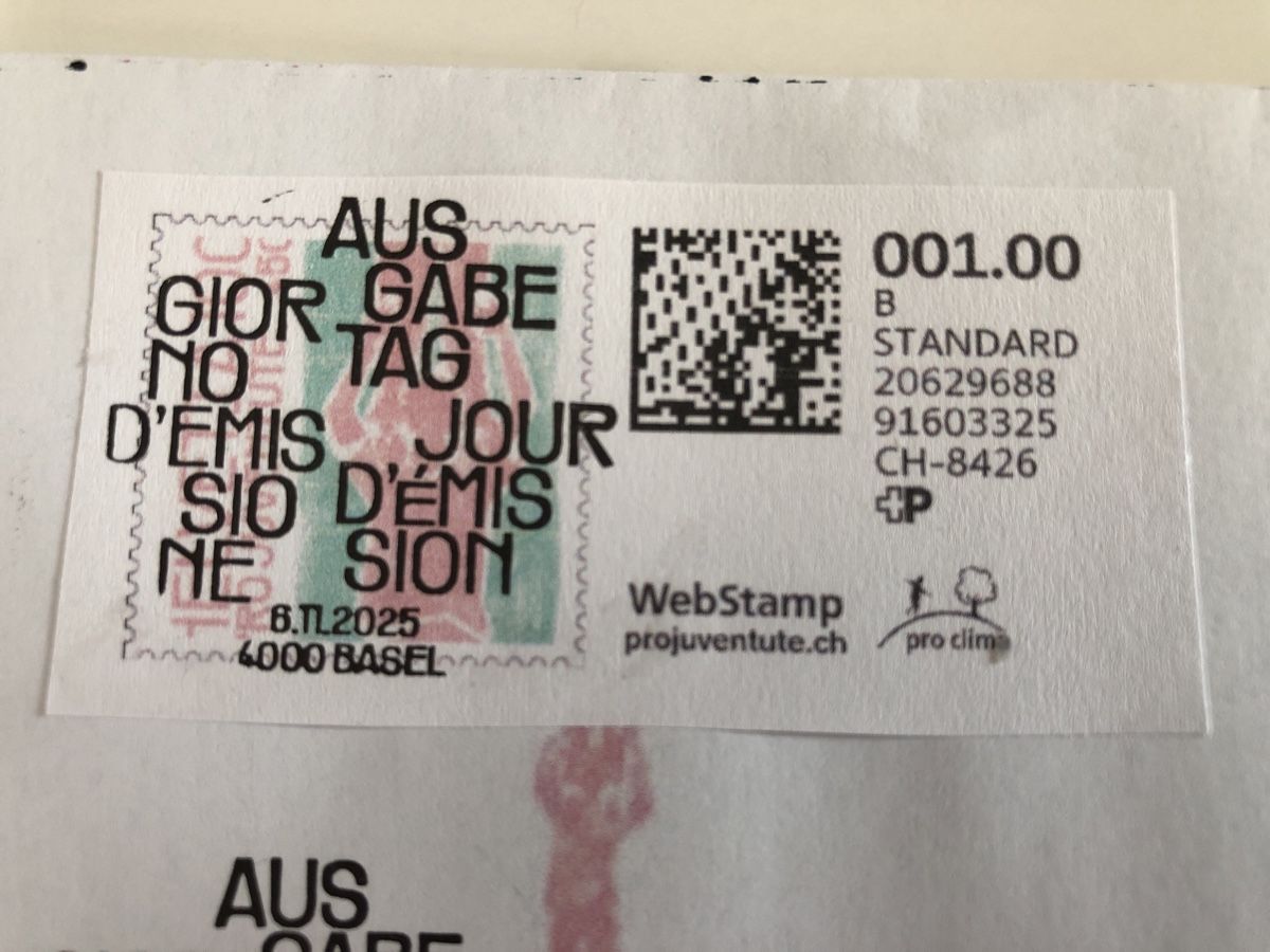 Alle Briefmarken: FDC PJ-Webstamp 2025 - Auflage 5Ex. !!! – Gebraucht aus Lufingen von Rac0 3