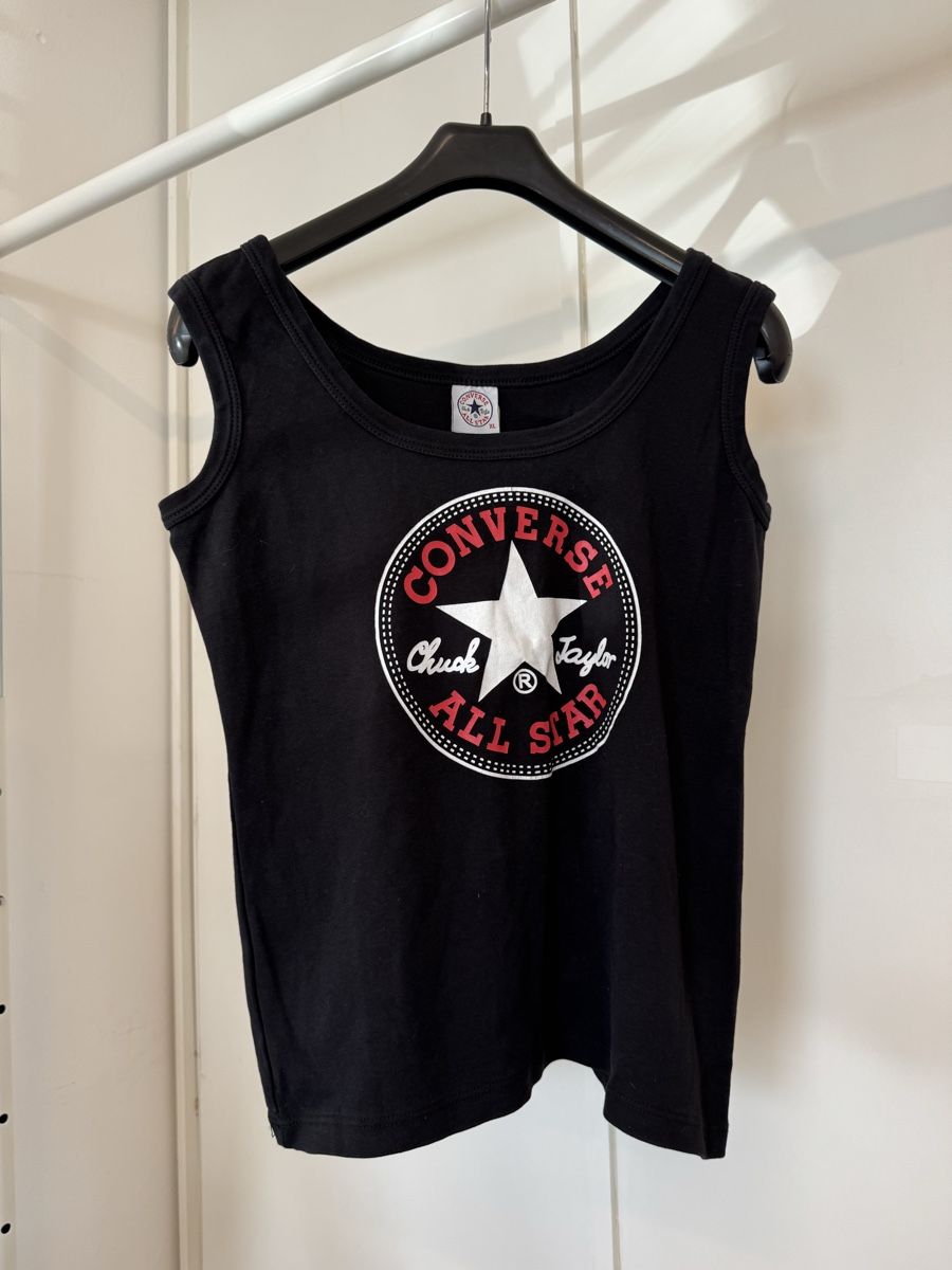 Converse Tops: CONVERSE tank top black new XL print – Neu (gemäss Beschreibung) aus Effretikon von rus_2l2p