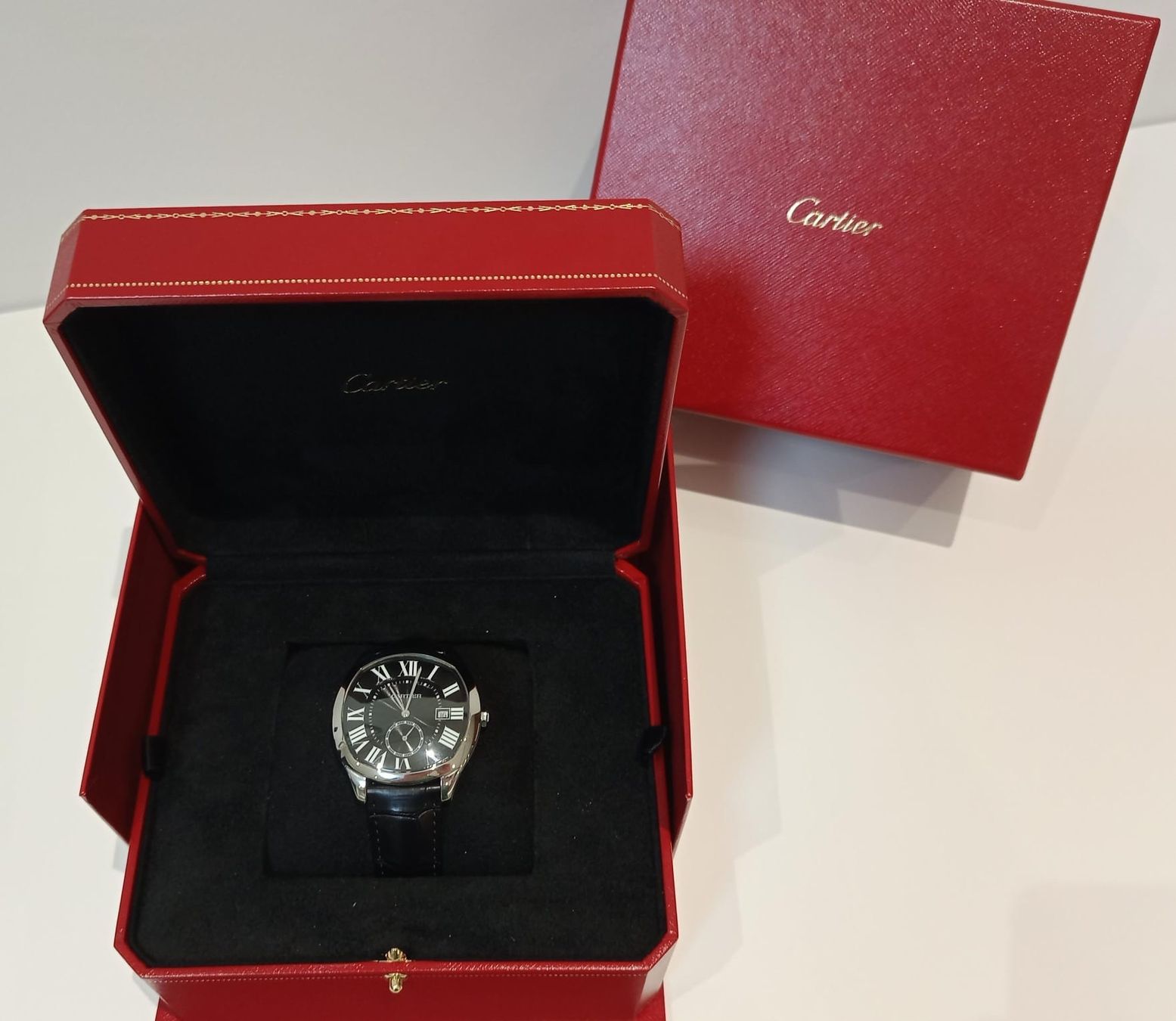 Cartier Orologi: DRIVE DE CARTIER UNGETRAGEN FULL SET – Nuovo e nell'imballaggio originale da Ermatingen venduto da driftelement 5