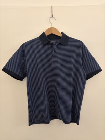 Polo Shirt JW Anderson striped navy blue size S good conditi