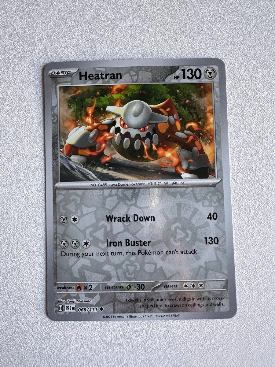Pokémon Carte collezionabili: Heatran PRE EN 068/131 – Nuovo (secondo la descrizione) da Zürich venduto da 05t_bwx2
