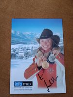 Evi Sachenbacher - Olympia Gold - Handsigniert