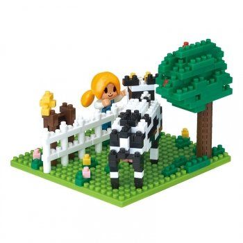 Nanoblock Kit di costruzioni: Nanoblock - Farm (Level 2) – Nuovo e nell'imballaggio originale da Hochdorf venduto da ruest-online