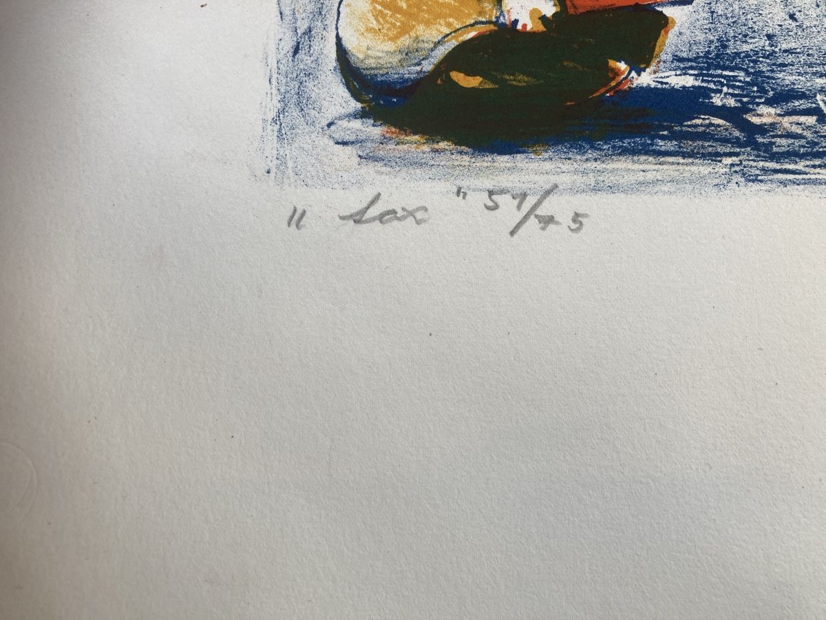 Arts picturaux & lithographies: Fahrner Kurt, sig./num. Litho 1966 – D'occasion à Zürich par Mueschelmau 1