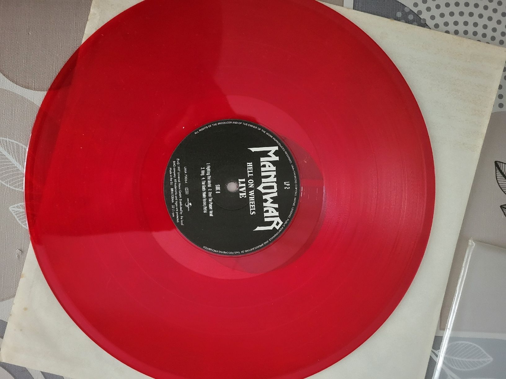 Dischi in vinile: Manowar - Hell on Wheels (Live) 3xLp – Usato da Fribourg venduto da Nuno_Dias 6