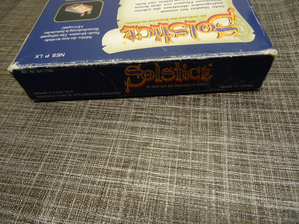 Nintendo Giochi: Solstice NES OVP – Usato da Olten venduto da Disc-Ausverkauf 2