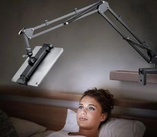✅ NEU Tablet-Ständer 360 Grad Drehbarer mit Aluminiumarm