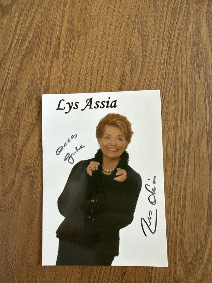 Autographes: Lys Assia Autogramm – D'occasion à Ins par Mi_Ro93