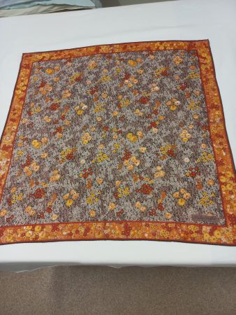 ALLES MUSS RAUS‼️Fisba Stoffels 🇨🇭VINTAGE Foulard Baumwoll