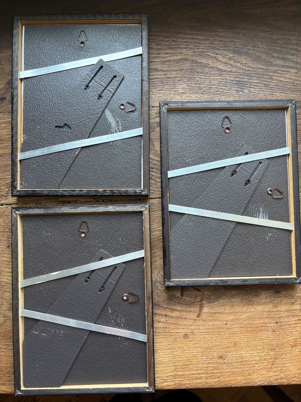 Cornici: Vintage Bilderrahmen schwarz 3er Set – Usato da Horgen venduto da uge_pd5p 1