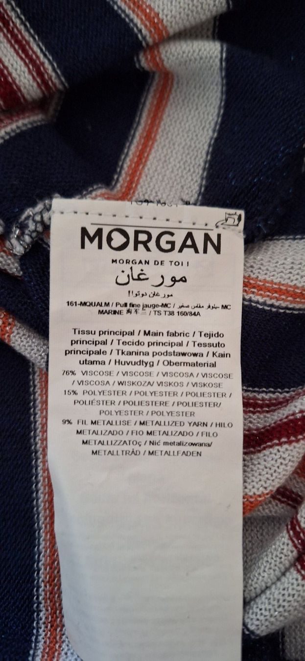 Morgan T-shirt: Morgan, t-shirt – Nuovo (secondo la descrizione) da Lussery-Villars venduto da pousinete02 3