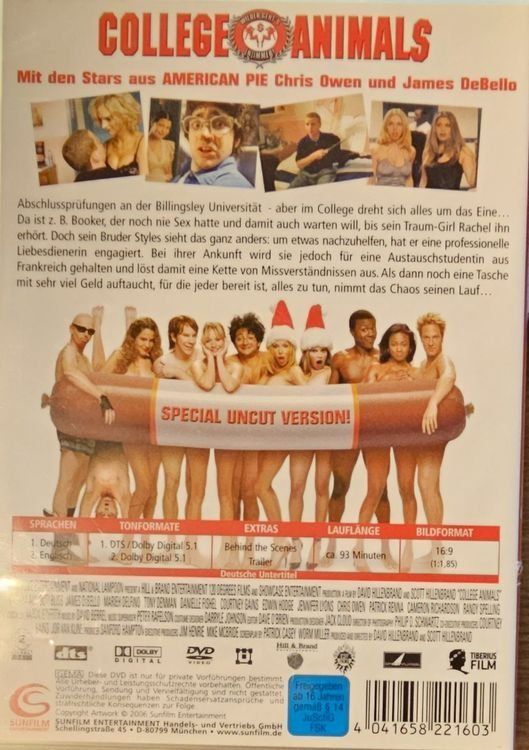 Tutti i DVDs: College Animals – Usato da Wahlen b. Laufen venduto da Cg10 1