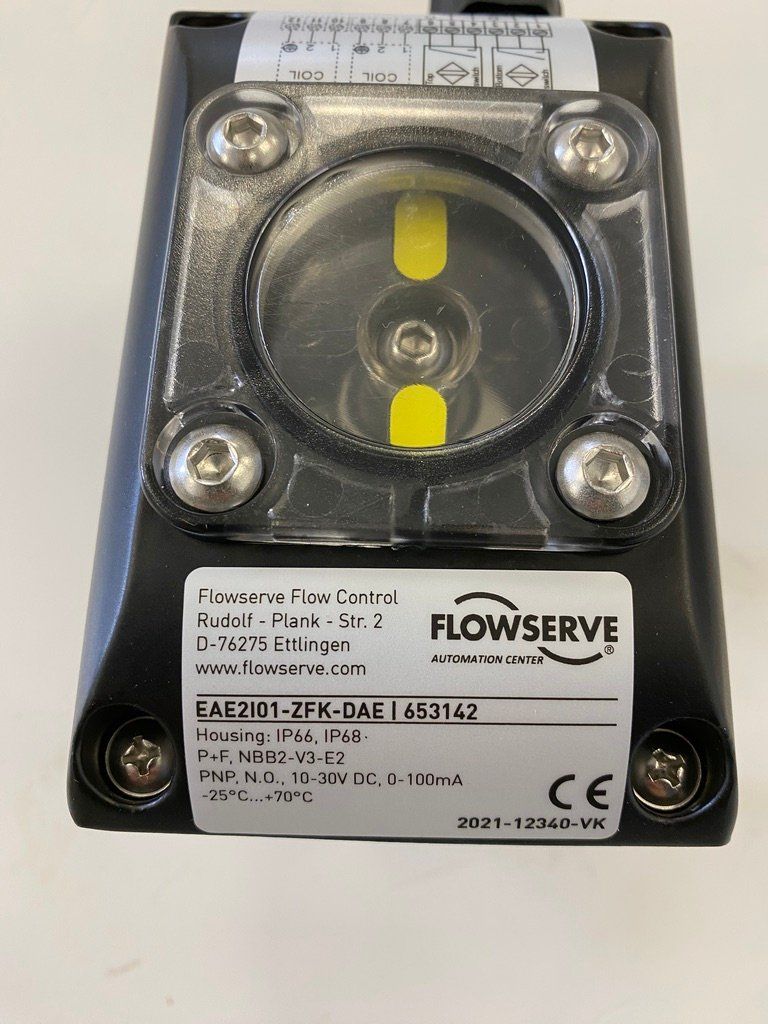 Schalter: 🔴  Endschalterbox FLOWSERVE EBA Positionsschalter /384X – Neu und originalverpackt aus Zürich von LUIS-B 2