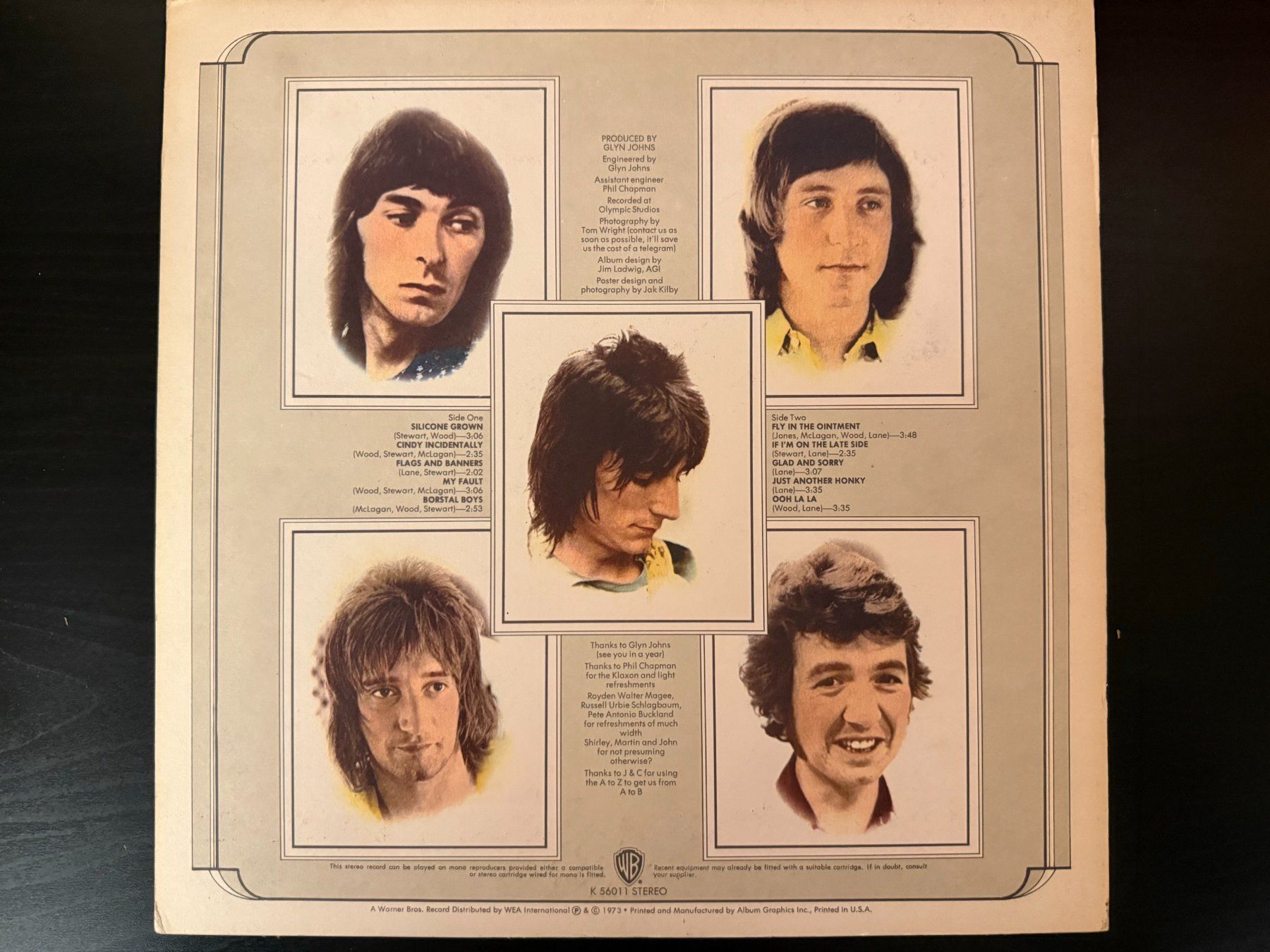 Schallplatten: Faces – Ooh La La [LP DE 1973] – Gebraucht aus Tamins von Dark-Skull-Vinyl 1