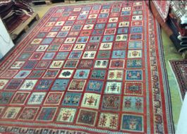Top Gabbeh Khashkuli Orientteppich, Signiert! N 70