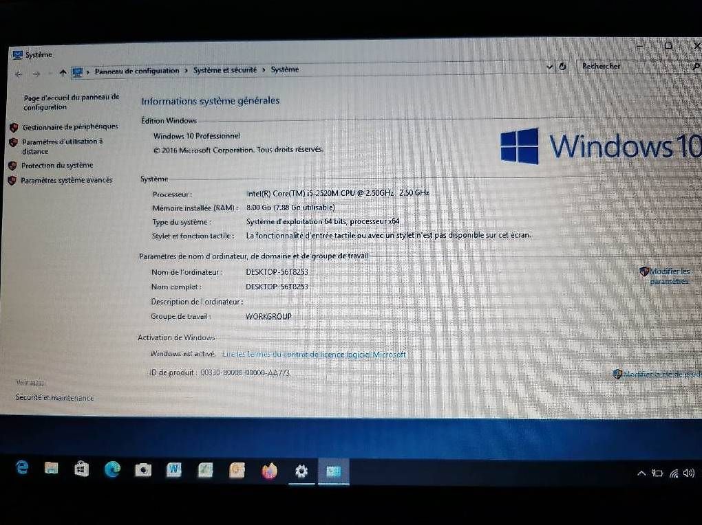 PC: Dell E6320 Intel Core i5 CPU 2.50GHz 8Go – Usato da Lausanne venduto da Dukco 4