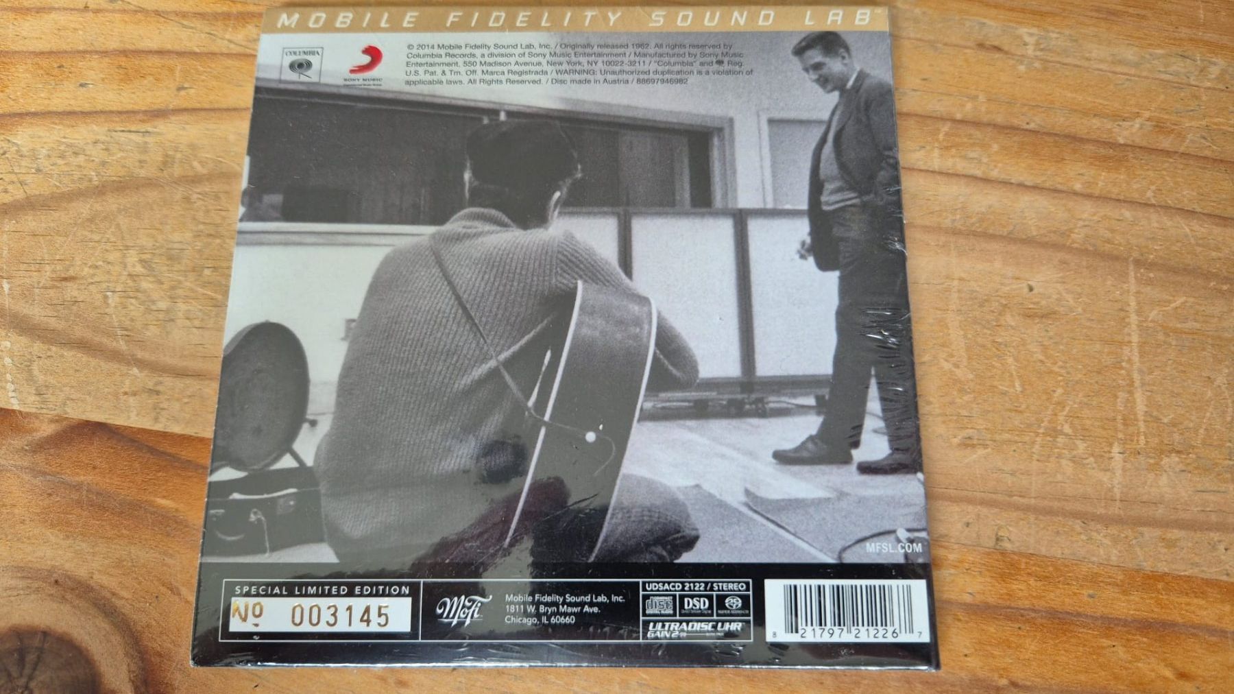 CD: BOB DYLAN - ST - DEBUT - NEUE SACD – Nuovo e nell'imballaggio originale da Basel venduto da Patiscat 2