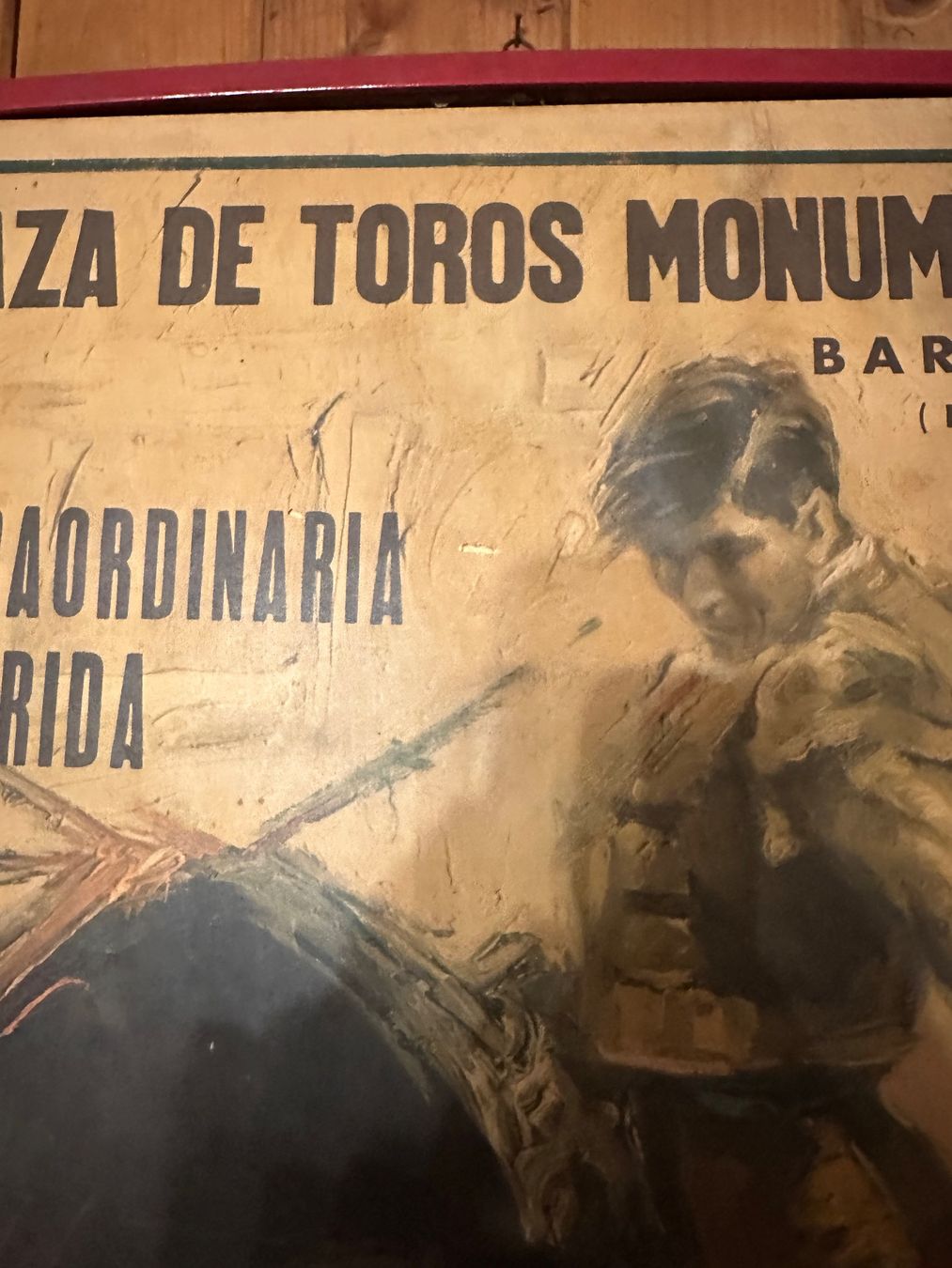 Foto & Immagini: Original Corrida poster from 1964 Barcelona – Usato da Mendrisio venduto da Ul_fonta 5
