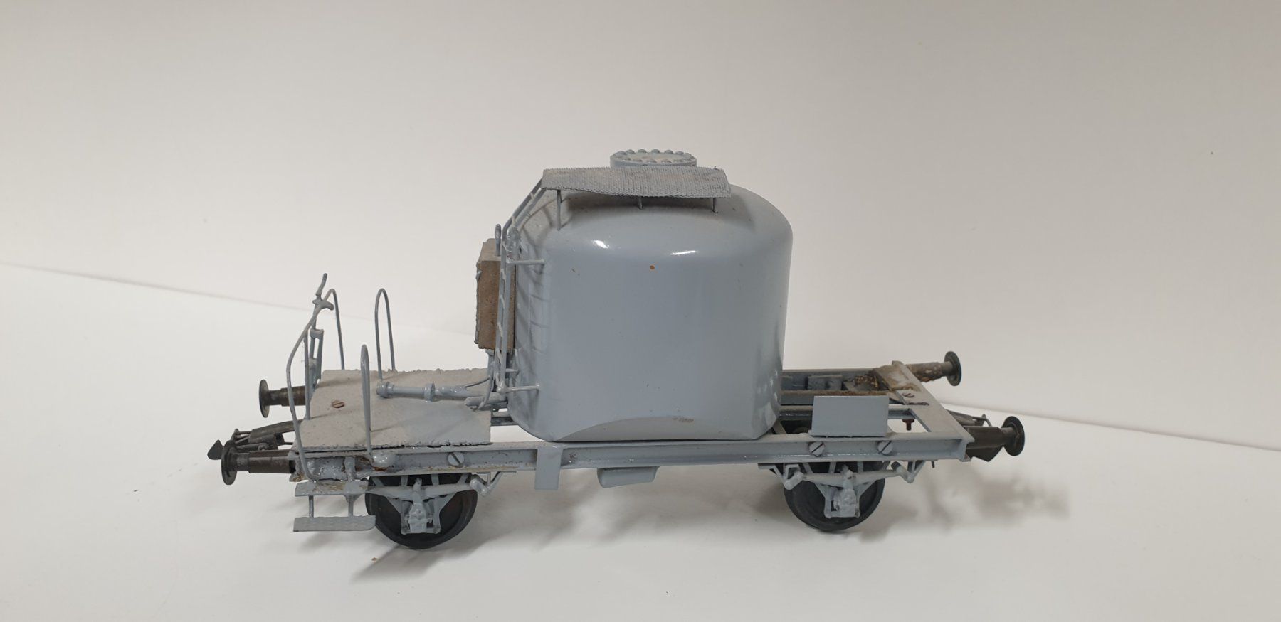 Modellini di ferrovie: Eigenbau Spur 0 Güterwagen  Messing – Usato da Neuenhof venduto da ludovicco 3