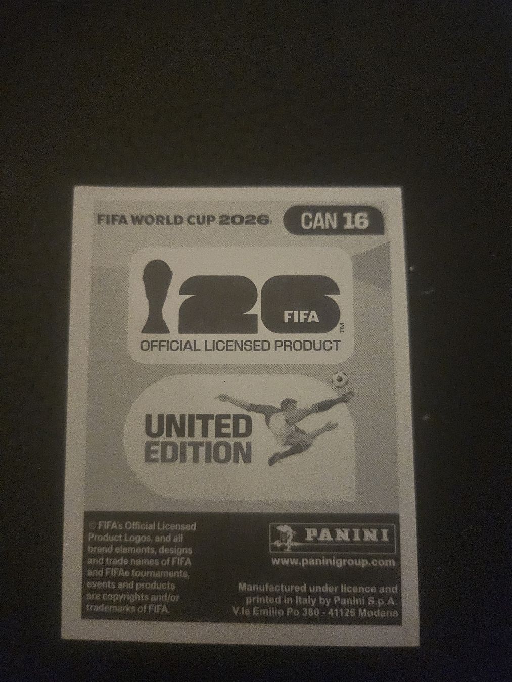 Panini Carte collezionabili: panini CAN 16 – Nuovo (secondo la descrizione) da Croy venduto da sylvie1350 1