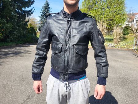 Leather Jacket IXS Size 46