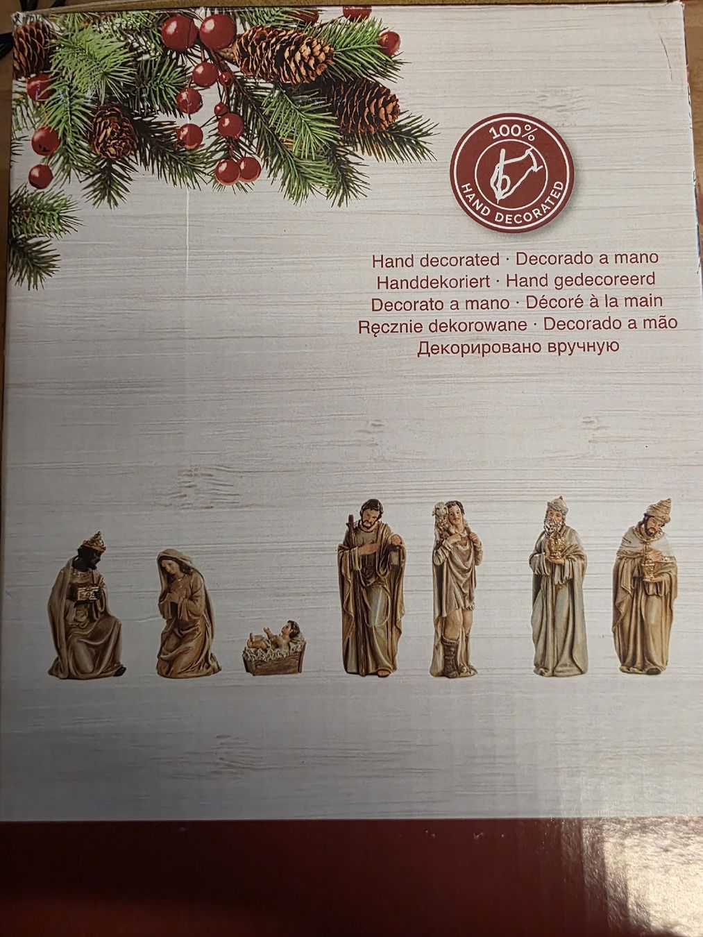 Statuette: Weihnachtskrippe, 7-teilig, Neuwertig! – Usato da Sitterdorf venduto da Losfoxos 1