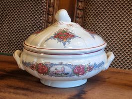 Sarreguemines Obernai Suppenterrine Vintage