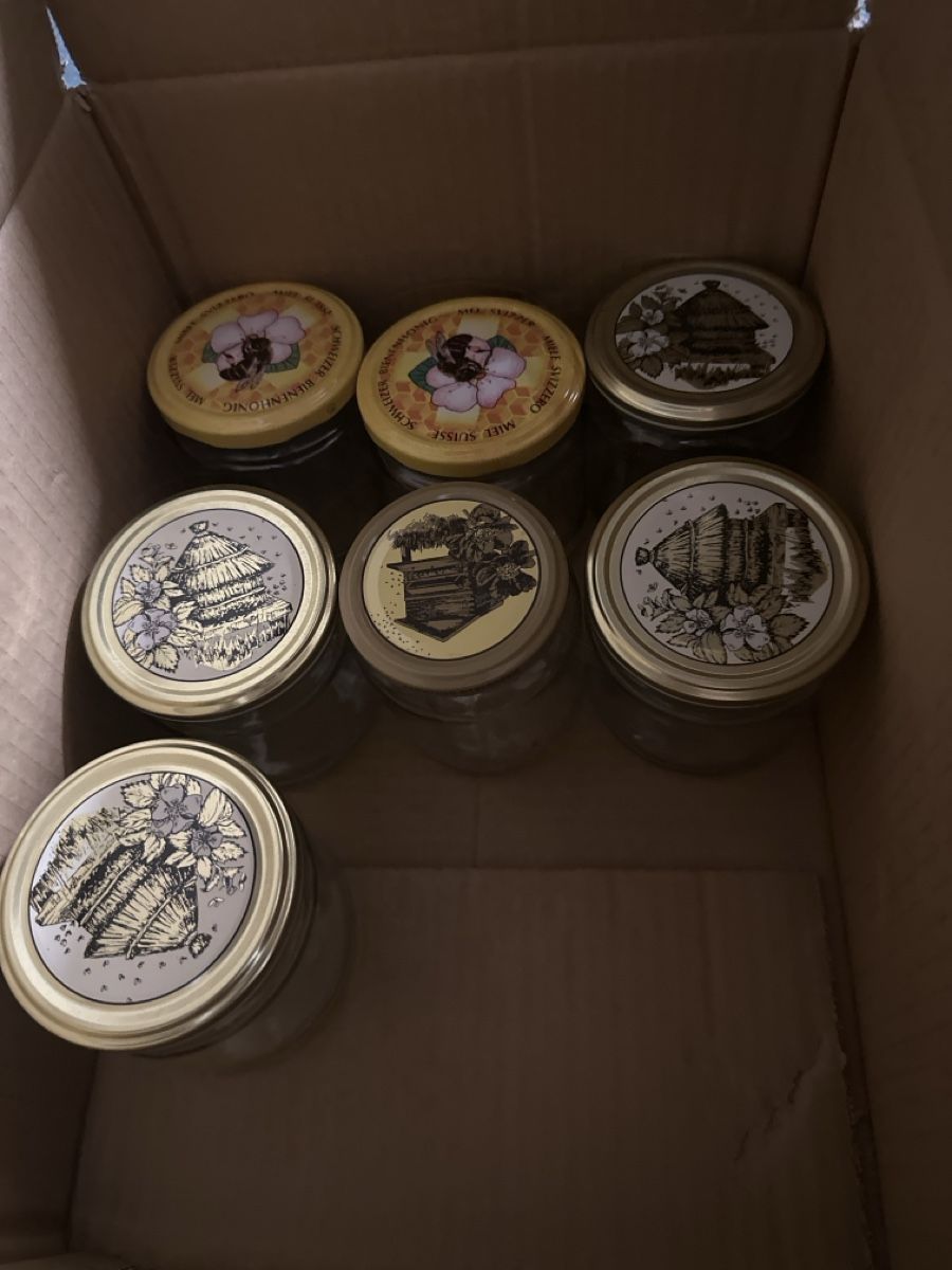 Recipients et similaires: 28leere Honiggläser à 500g – D'occasion à Baltschieder par YmroBe 3