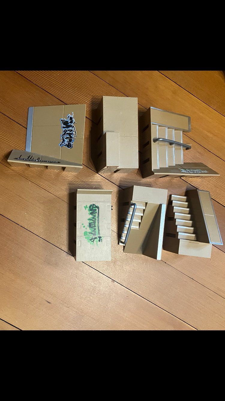 Giocattoli: Tech Deck Spielplatz / Skatepark, Structure Elements Set. – Usato da Horw venduto da Sur8 1
