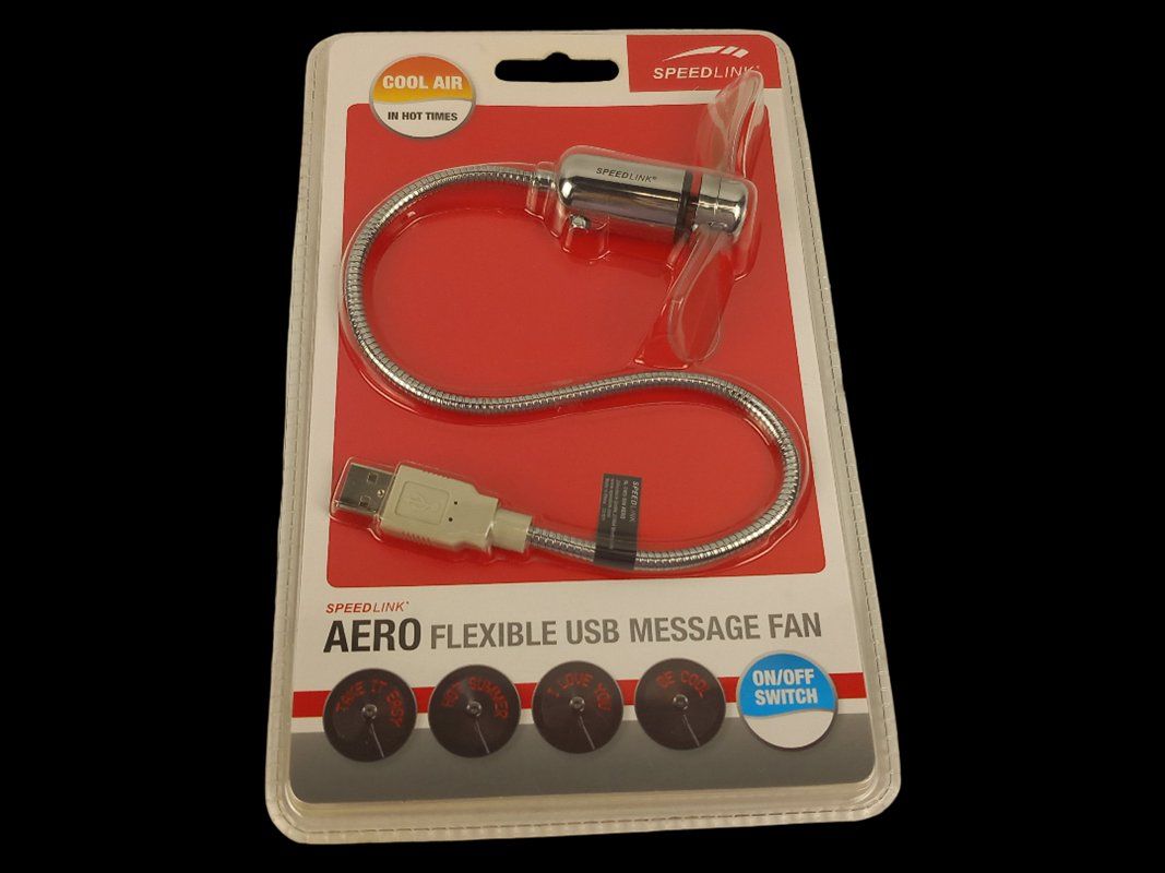 Ventilatoren: SPEEDLINK Aero USB Ventilator mit LED – Neu und originalverpackt aus Hünenberg von Restwert_Zug 1