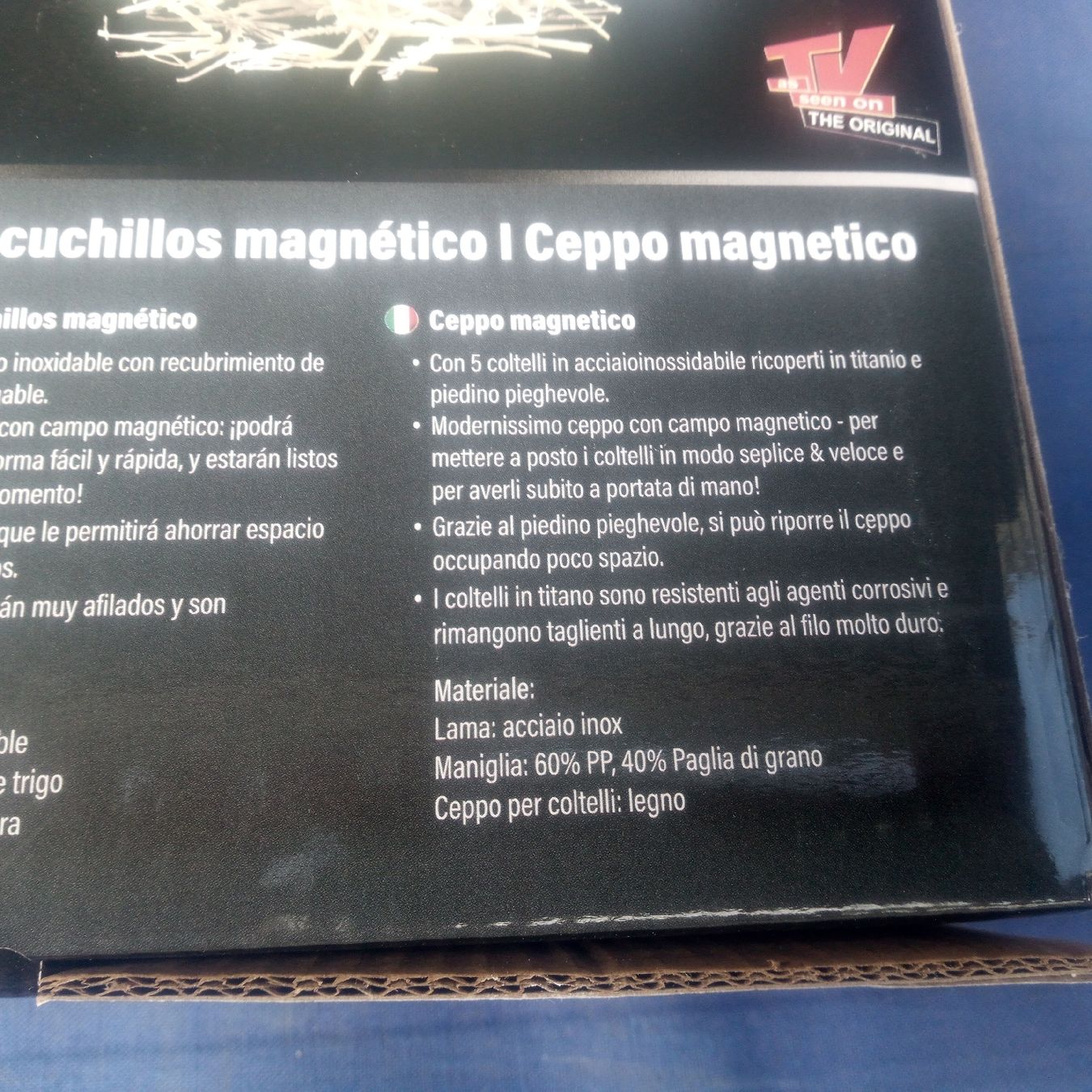Coltelli: Stoneline Messerblock Magnetisch, 5 Messer, NEU – Nuovo e nell'imballaggio originale da Luzern venduto da toenu23 4