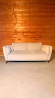 Modernes Design 2-Sitzer Sofa in Creme Grau Candy Cartagena