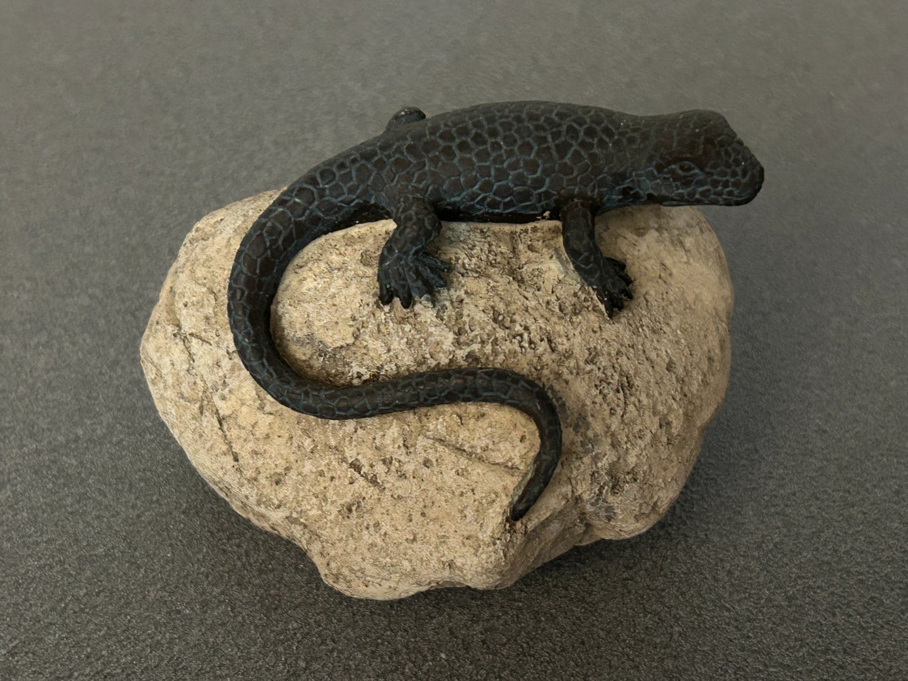 Figuren: Dekorative Eidechsen auf Stein - Lézards sur pierre - déco – Gebraucht aus Küsnacht ZH von filo_fila8700 3