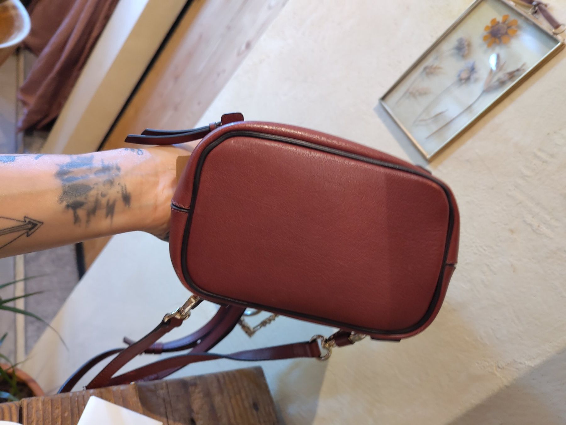 Chloé Borse da donna: Chloe backpack mini bordeaux – Usato da Losone venduto da ell_nora89 6