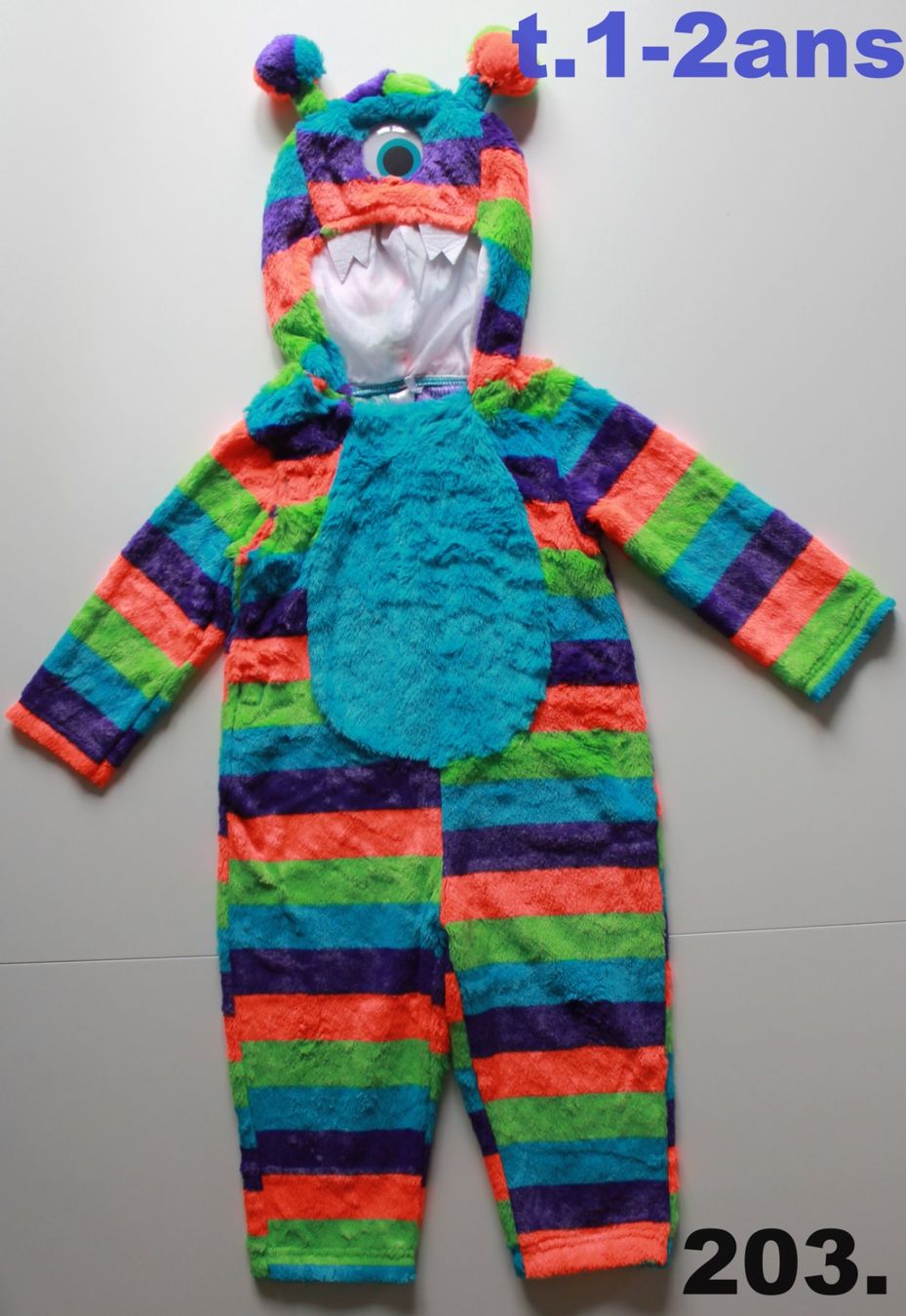 Costumi: Costume monstre / Monster t. 1 - 2 ans – Usato da Peseux venduto da CoolShoping
