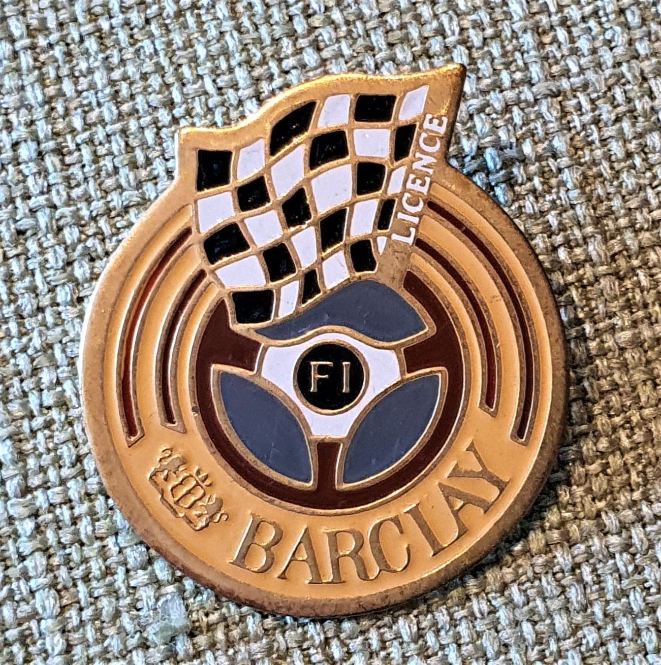 Placchette & Badge: H486 - Pin Formel 1 Licence Barclay – Usato da Reinach BL venduto da Boston-Verkauf
