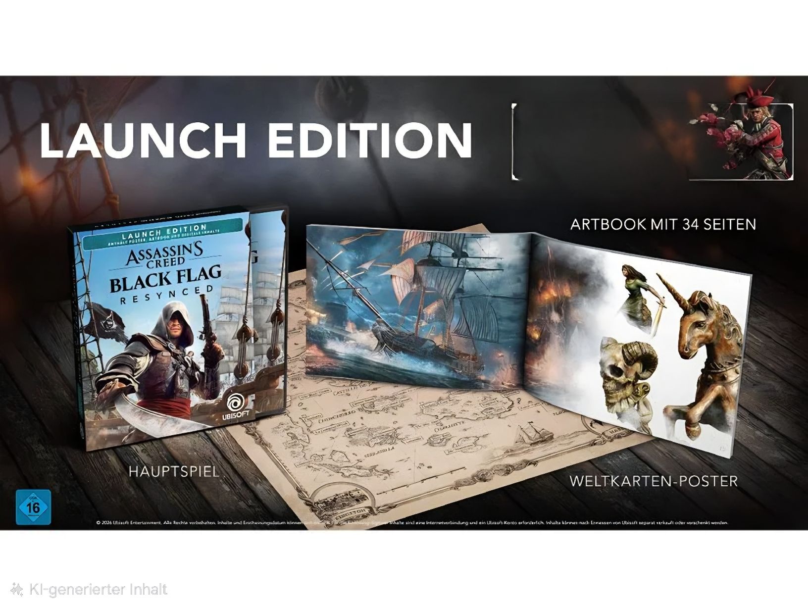 Sony Giochi: Assassin's Creed Black Flag PS5 Launch Edition – Usato da Kaiseraugst venduto da Eltoro1980 1