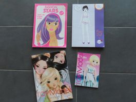 4x TOP MODEL coloriages