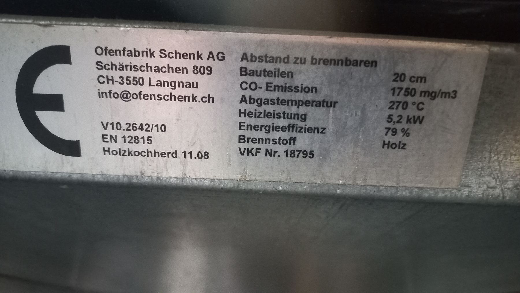Cucine: Schenk Kombiherd – Usato da Linden venduto da jon_h8gk 8
